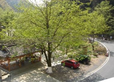 近水楼台休闲居门前