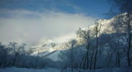 农家雪景