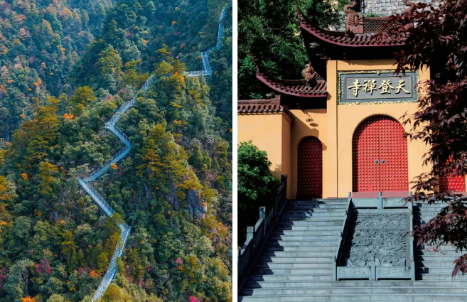 寺庙古道
